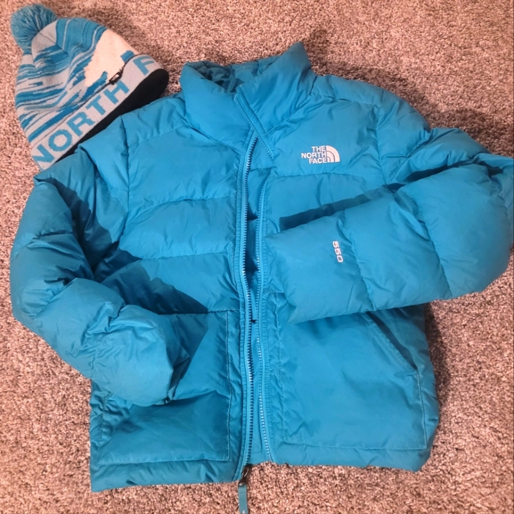 North Face 550 Puffer Coat sz 10/12